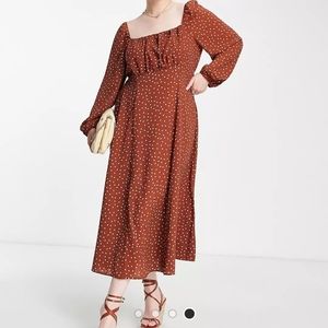 Asos Plus Size Midi Dress
